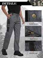 Men's Tactical Work Pants - Durable & Versatile