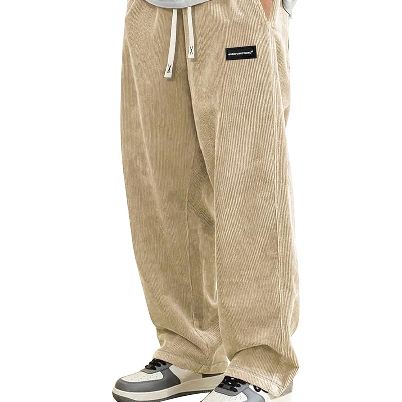 ⏳Time-Limited Special⏰Men's Loose-Fit Drawstring Pants with Pockets