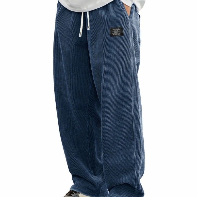⏳Time-Limited Special⏰Men's Loose-Fit Drawstring Pants with Pockets
